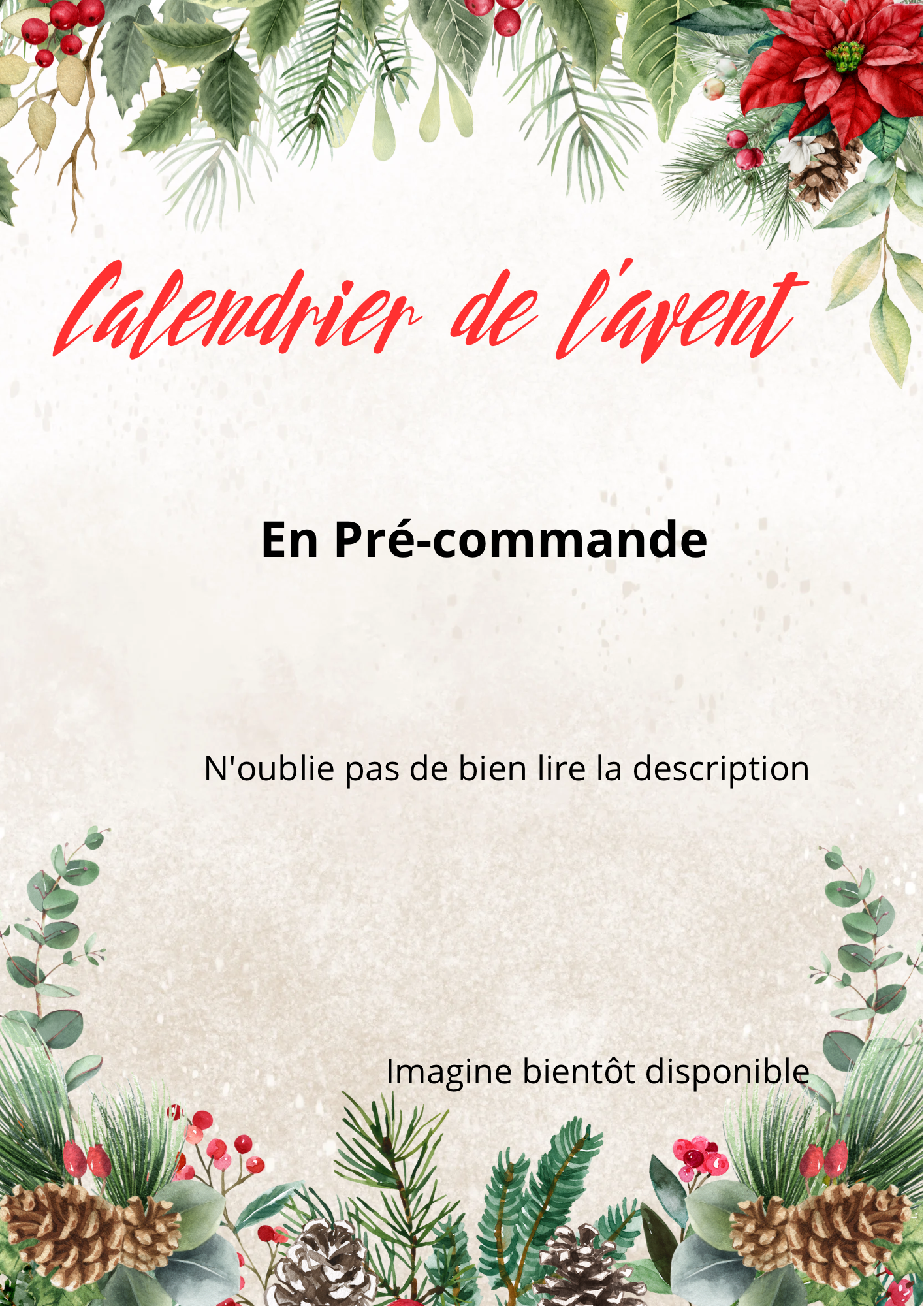 Calendrier de lavent🎅