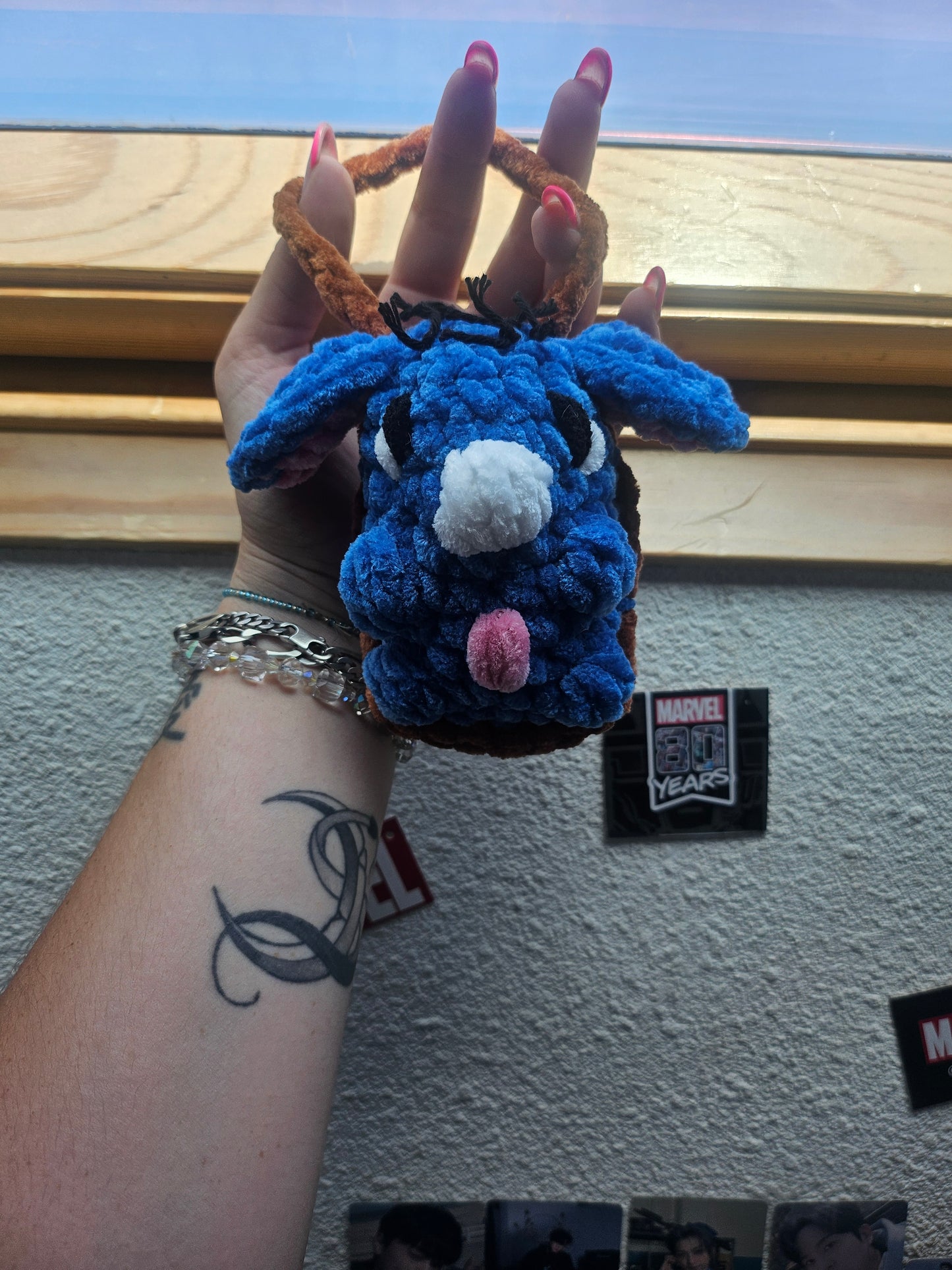 Déco de rétroviseur Bourriquet 💙
