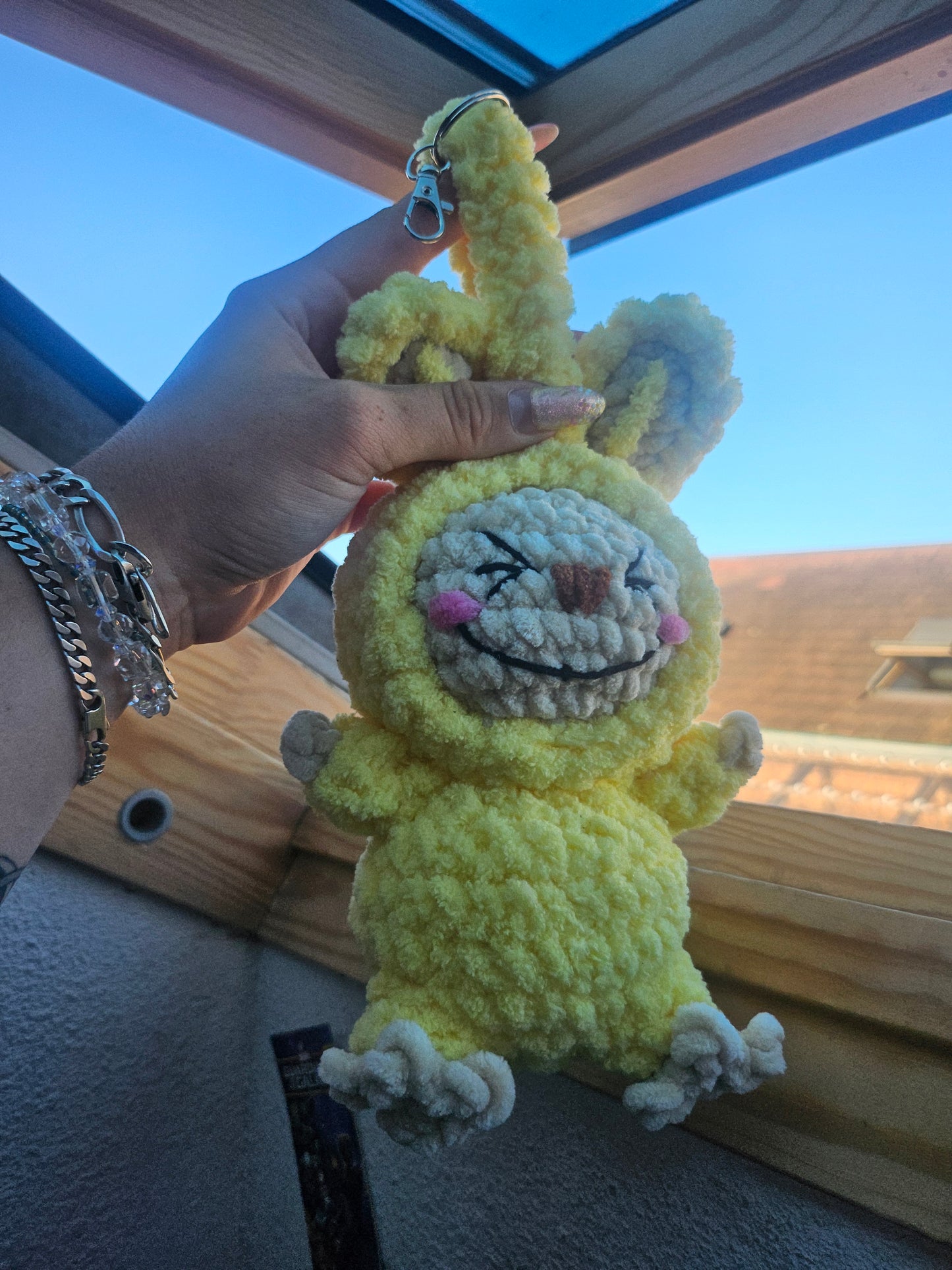 Labubu porte clé💛