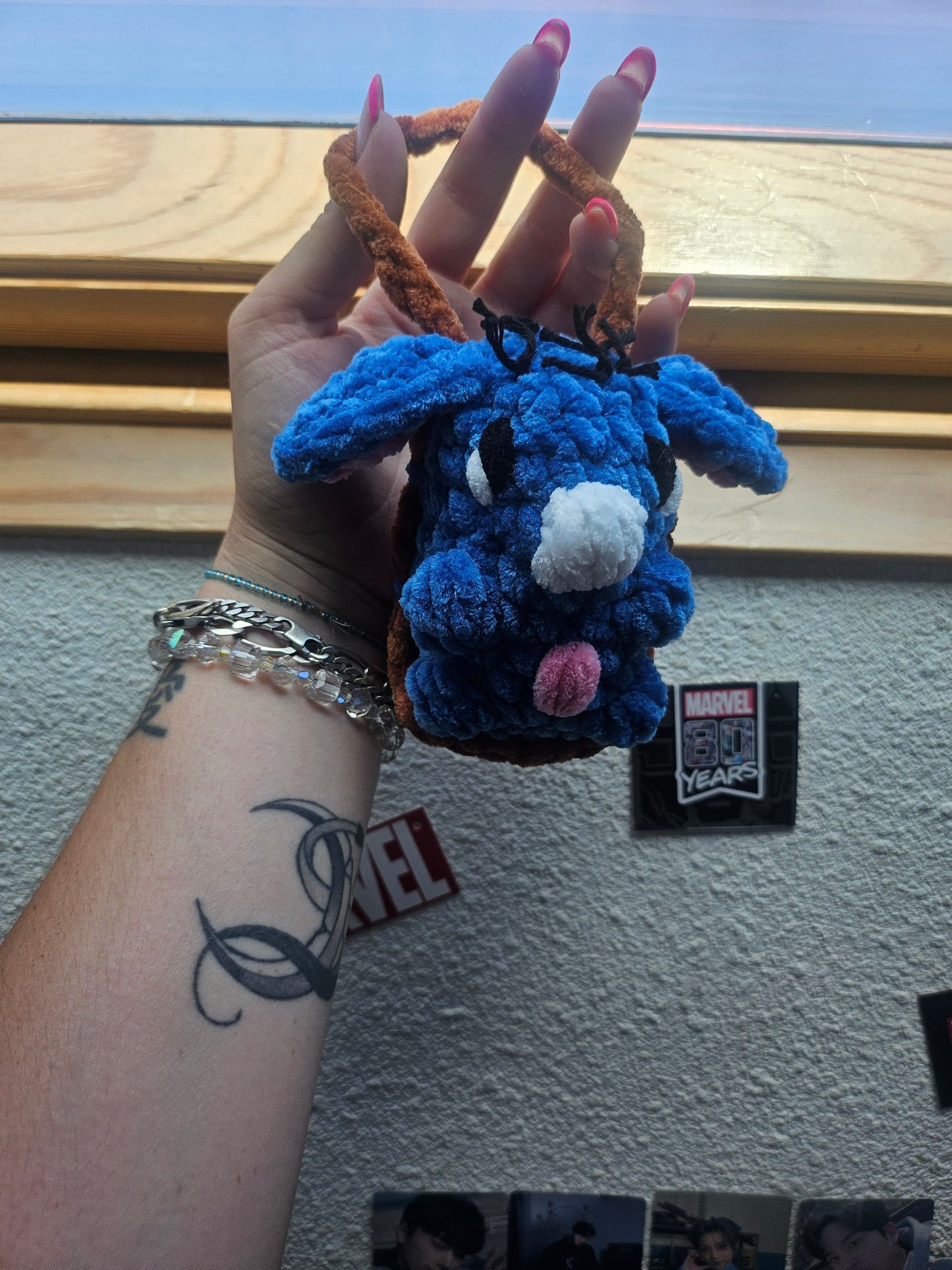 Déco de rétroviseur Bourriquet 💙