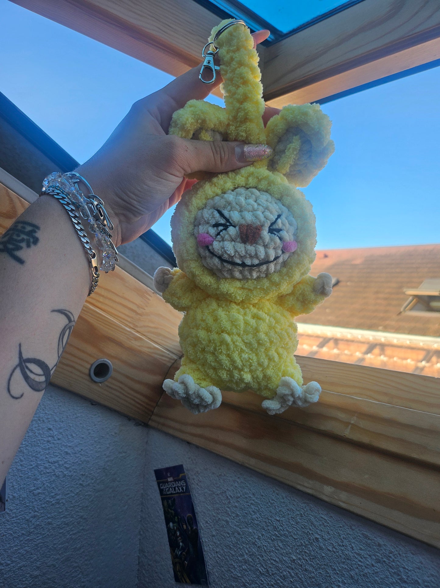 Labubu porte clé💛