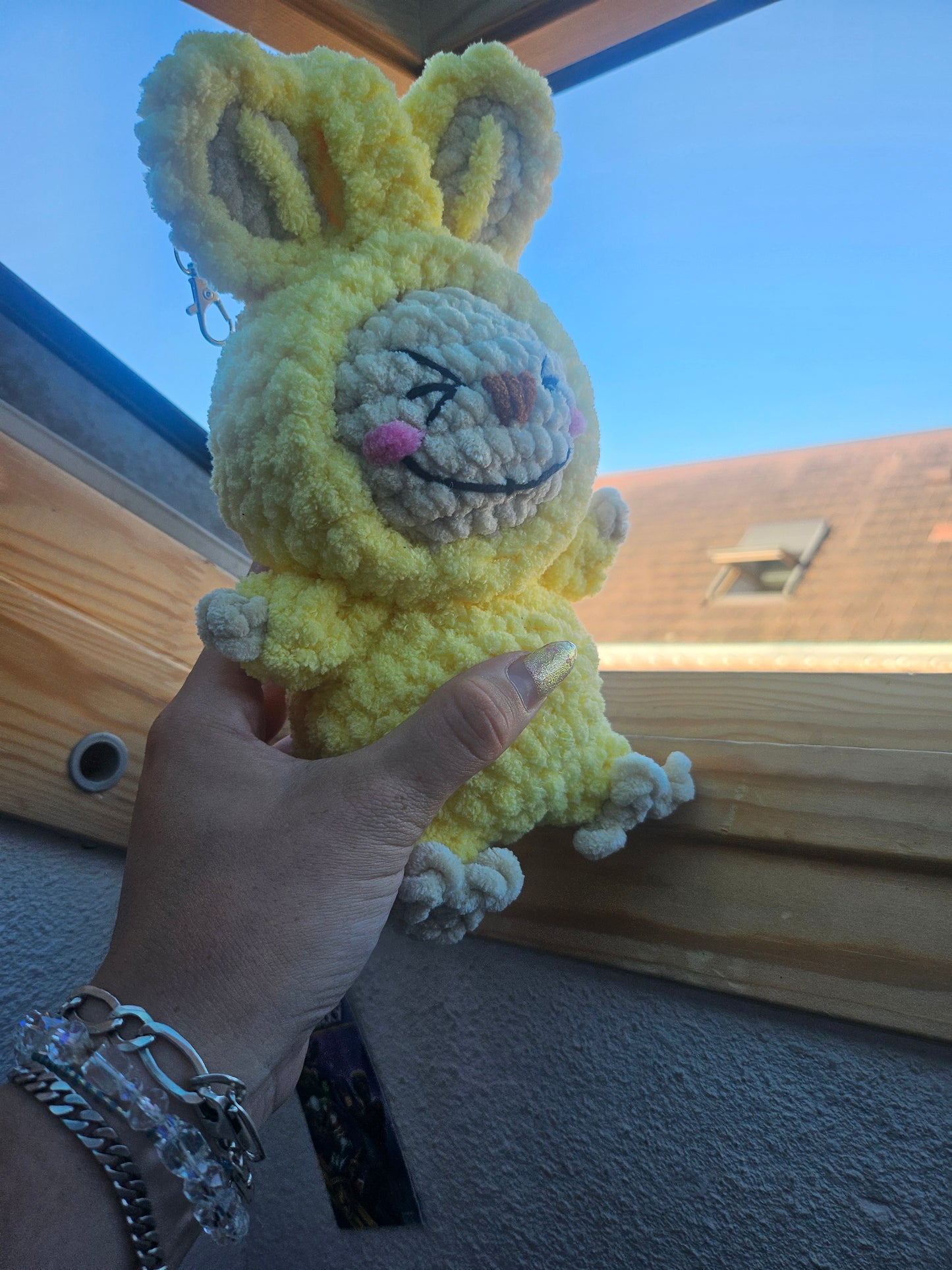 Labubu porte clé💛